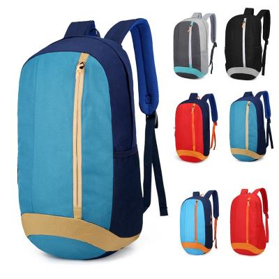 China Famous Brands Designer Custom Logo Durable Casual Color Matching Oxford Polyester Raincoat Men Backpack for sale