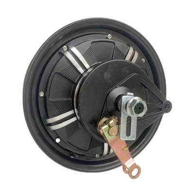 China Single Wheel 3.0-10 10 Inch 60V 1000W High Speed ​​Hub Gearless Motor For Electric Scooter Motorcycle With Drum Brake for sale