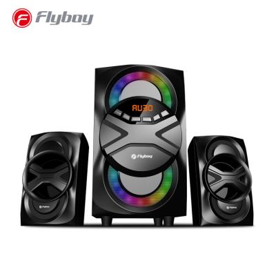 China Customized 2022 Mini 2.1 Wireless System Super Bass Speaker 4inch 12inch Subwoofer System Home Theater Speaker for sale