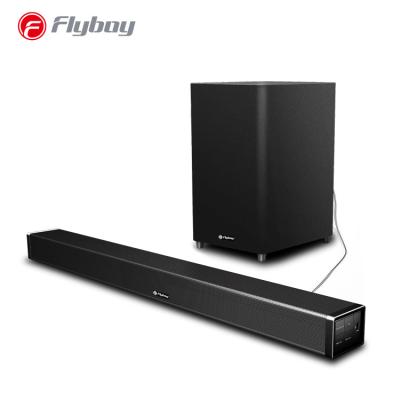 China Sound Bar with Wired Speaker System NEW Subwoofer Innovation 2.1ch Home Theater Wired Sound Bar for TV and Home Theater with Blue Tooth for sale