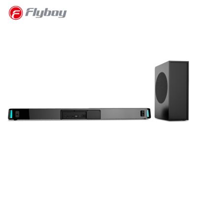 China Wireless Soundbar System with Wireless Subwoofer 2.1 TV Home Theater Speaker, Support AUX/TV ARC/OPTICAL Multifunctional Speaker for sale