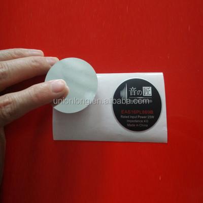 China Manufacturer Waterproof Custom Logo Silver Foil Brushed Private Label For CDs for sale