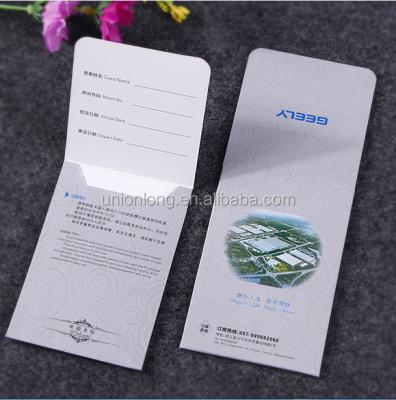 China Envelope Logo Credit Card Envelope made to order, master card case, card holder gift printing for sale