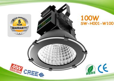 Chine 50000H AC100 - le Cree 277v a mené les lumières élevées de baie 100 watts pour le GYMNASE d'intérieur à vendre