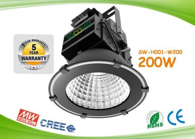 China 100lm / W Meanwell Driver Cree Led High Bay 200w For Public Lighting for sale