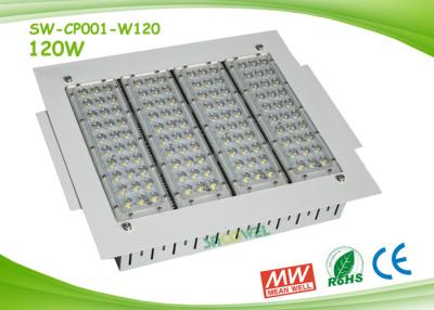 China Grey 120 Watt 110lm / W Led Canopy Lights For Gas Station , 2700k - 6200k for sale