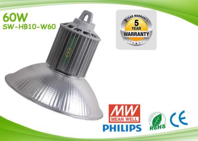 China High Lumen 120lm / W SMD Led High Bay Lamps 60w High CRI Over 80RA for sale