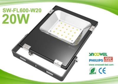 China 100-110lm / W 20w Led Security Floodlight Super Bright 2000 Lumen for sale