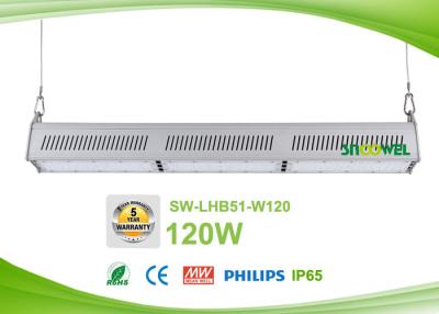 中国 HiRack 120w LED の線形倉庫の照明 30 × 70 の長方形のビーム角 販売のため