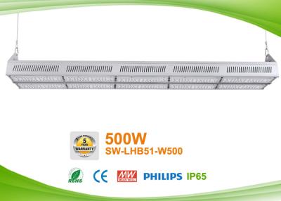 China Bright 500w Led Linear High Bay /  Linear Led Fixtures For Workshop With High Ceiling for sale