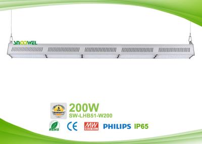 China 200 watts LED lamps for warehouse with racks, 200w led aisle lighting for sale