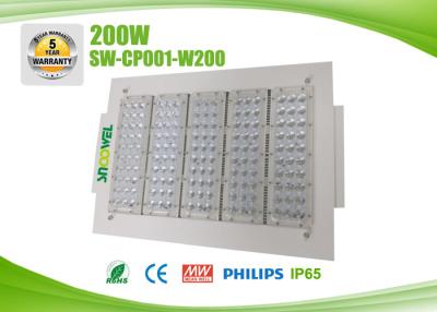 China El toldo del CRI >75Ra 200w Philips LED se enciende con el conductor del pozo del medio, gasolinera llevada del toldo de las luces en venta