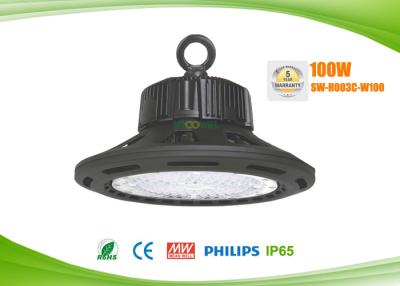 China 1 - 10v Dimmable LED High Bay Lights UFO  3030 100 Watts AC90 - 305V for sale