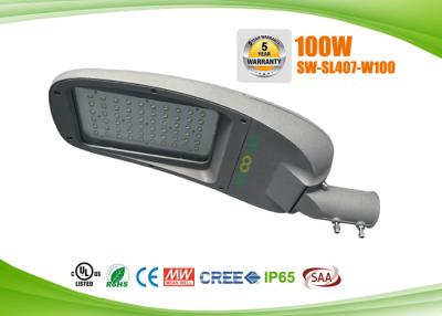 China Pure White 100 Watts LED Roadway Lighting For Street , Die - Casting Aluminum Materials for sale