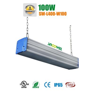 China 120° Beam Angle 100 Watt Linear High Bay LED Lighting High Lumen 16000lm Low UGR for sale