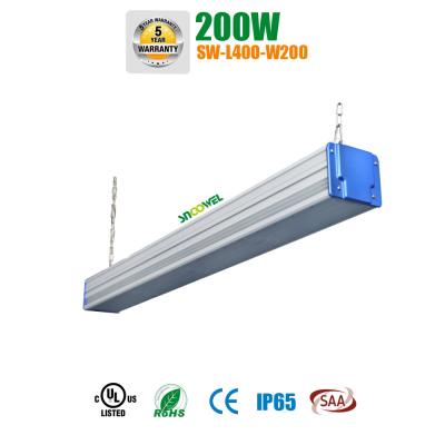 China High Voltage 347v 480v Linear High Bay LED Lighting 200w Industrial Linear Lighting for sale