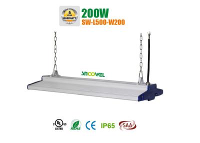 China 32000lm 200w Led Linear High Bay Fixtures With 60 120 Degree Beam Angle for sale