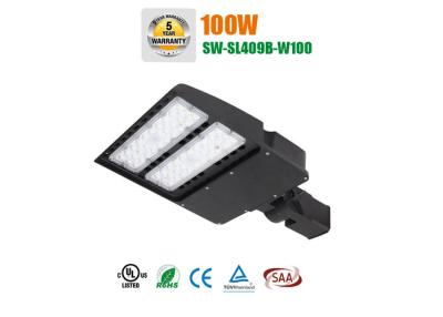 China IP65 waterproof 100w shoebox light fixture for street , long life 100000 hours for sale