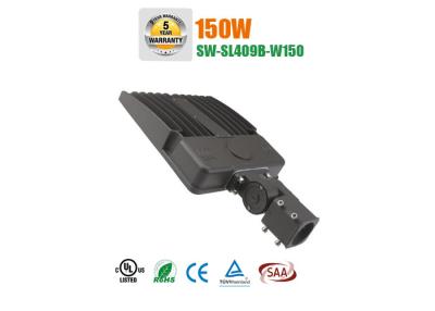 China high voltage 150w LED shoebox light with type 1 2 3 mounting AC90 to 305v 347v 480v for sale