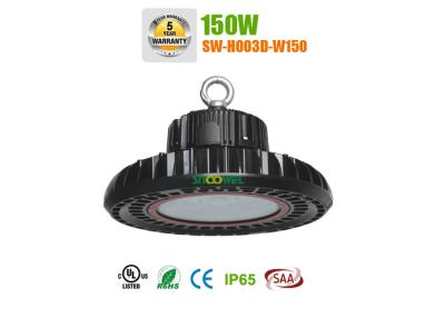 China A baía alta do diodo emissor de luz do UFO de Dimmable IP65 150w ilumina o ângulo de feixe largo 120 graus à venda