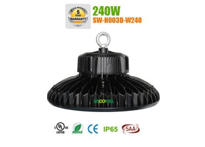 China 120° beam angle 240w led ufo high bay CRI over 80Ra no glare ufo high bay light for sale