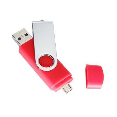 China Fast Speed ​​Data Wholesale LOGO USB2.0 USB3.0 USB Pendrive Saving Swivel Memorias OTG Flash Memory USB for sale