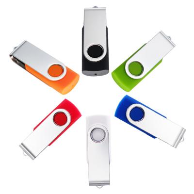 China Fast Speed ​​Data Saving True Flash Logo Customized 1/2/4/8/16/32/64/128GB Flash Drive Capacity Pivot Storage USB Drive Memory Stick For Fast Delivery for sale