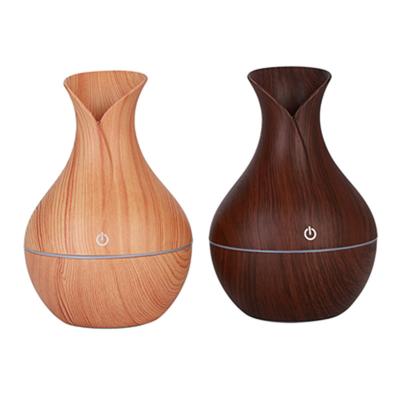 China Protable 130mL Home Office USB LED Diffuser Ultrasonic Humidifier Air Oil Room Diffuser Easy Clean Fresh Air Purifier for sale