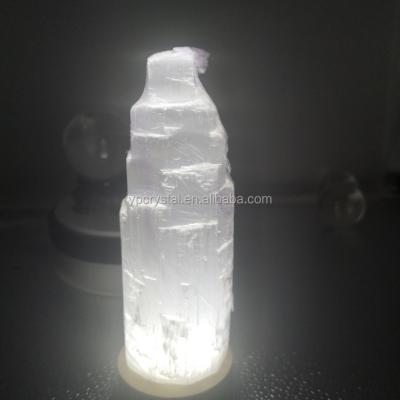 China China Wholesale Natural Rough Round Crystal Stone Healing Gemstone Selenite for sale