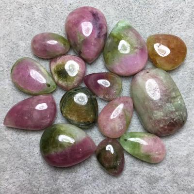 China China Natural Pink Tourmaline Crystal Hairstone Crystal Tumbled Color Tourmaline Crystal Jewelry Decoration for sale