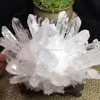 China Wholesale Natural Clear Crystal Grape White Crystal Cluster White From China Brazil for sale