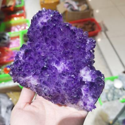 China China Wholesale Purple Quartz Grape Cluster Healing Natural Amethyst Crystal Cluster for sale