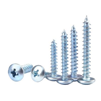 China Pan DIN 7504N Phillips self-drilling screws pan head screw Stainless Steel zinc cross captive screws for sale