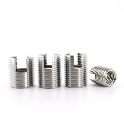 China Healthcare 304 stainless steel threaded insert kit self tapping m5 m4 threaded inserts for metal for sale