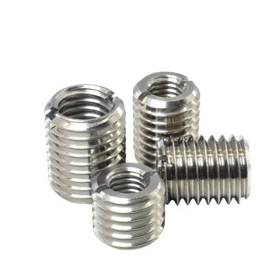 China Healthcare other fasteners Stainless Steel Slotted Self Tapping threaded insert m3 wire thread insert for sale