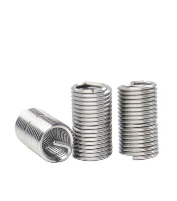 China Healthcare 304 Stainless Steel Carbon Steel screw Self-locking thread insert Wire threaded inserts for metal fiberglass for sale