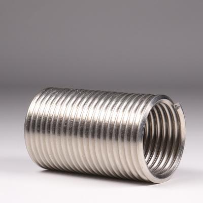 China Healthcare Stainless Steel turning Tangless Threaded tube Inserts screw thread insert for sale