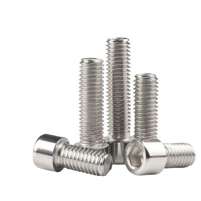 China Stainless steel fastener stainless steel anchor bolt Full thread Hexagon socket head cap low head bolts for sale