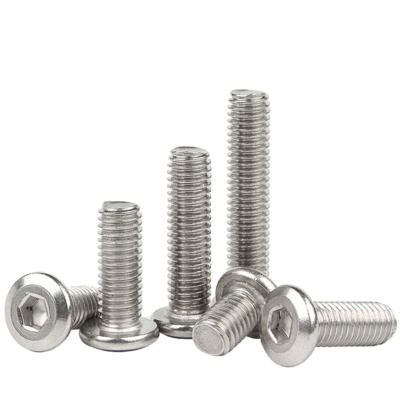 China Flat Fastener Hardware 304 Stainless Steel Flat Head Countersunk Hex Hexagon Socket Cap Screws DIN7991 Allen Bolts for sale