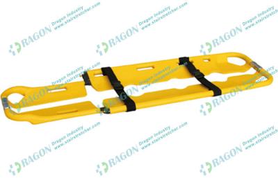 China Easy carried and safety plastic scoop stretcher for patients 162 * 44 * 7cm for sale