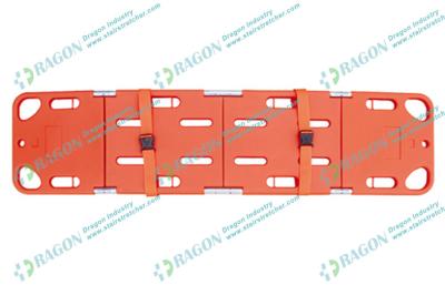 China Maca de dobramento da placa da espinha do PE da emergência quatro dos primeiros socorros para o paciente de transferência à venda