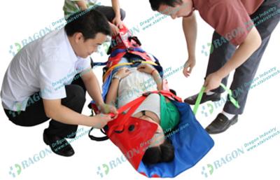 China X-ray translucent multifunctional rescue Ambulance stretcher with TPU vacuum mattress for sale