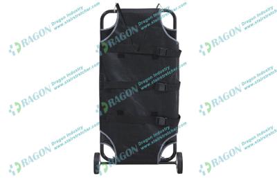 China Aluminum alloy pet stretcher , 122 * 65 * 3cm veterinary  stretcher with two castors for sale