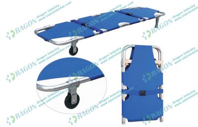 China ISO CE Approved Multifunctional Evacuation Ambulance Stretcher foldable with Wheels for sale