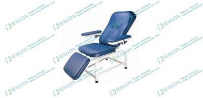 China PU Foam Surface Blood Drawing / Blood Donation Chair with Swing Manual Controlled for sale