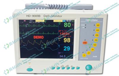 Cina Segmenti il defibrillatore domestico portatile di parametro multi- del monitor paziente dell'analisi monofase in vendita