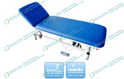 China Steel Coated Medical Examination Couch with Electric Motor Control / doctor exam table for sale