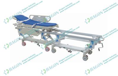 China Luxurious Stretcher bed Cart for Transfer Patients / Aluminum Alloy transport stretcher for sale