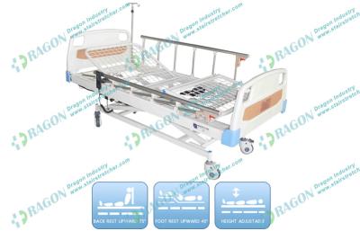 China Os ABS destacáveis embarcam a cama de hospital de ICU com a tabela da cama e o armário excedentes da cabeceira à venda