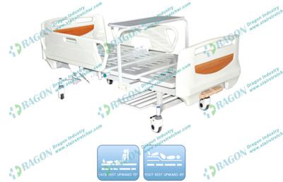 China Collapsible and Detachable rotating hospital bed Manual , Medical furniture beds for sale